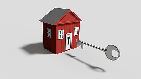 Immagine chiave che apre casa