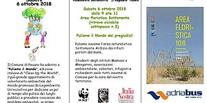 Puliamo il mondo 2018 locandina