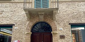 Casa Rossini. Facciata