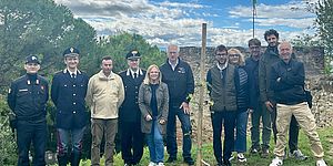 Pozzi Della Dora con organizzatori Coppa Faro