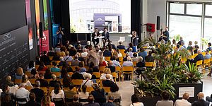 La platea degli Stati Generali del Turismo 2024 che si sono svolti nella sede di Pesaro di Alpitour World