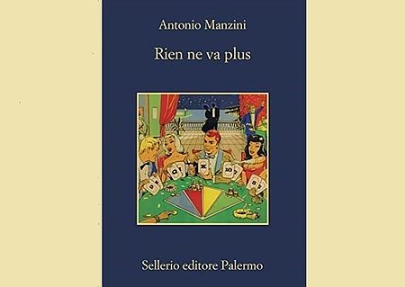 copertina del libro 'Rien ne va plus' raffigurante dei giocatori di carte