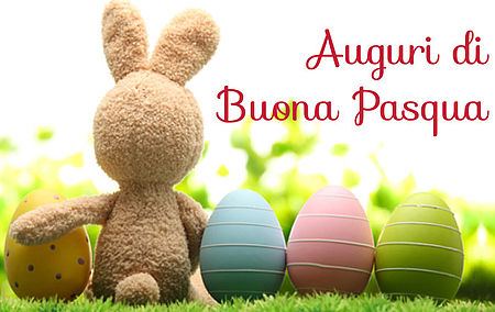 biglietto di auguri di buona pasqua