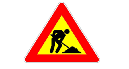 Segnale lavori in corso