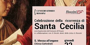 Locandina Giornata per Santa Cecilia
