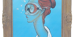 Blub in mostra a Candelara: protagonista il ritratto di Lunia Czechowska