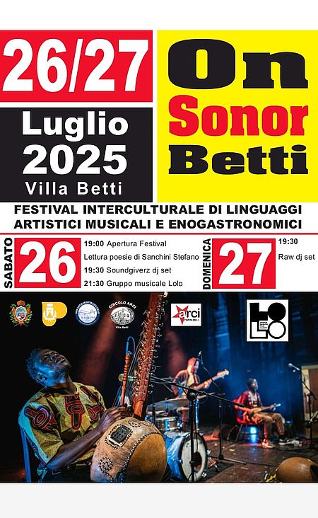Locandina On Sonor Betti