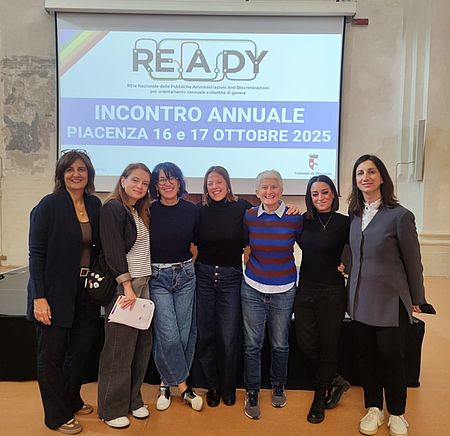 Pesaro protagonista all’assemblea nazionale della rete RE.A.DY di Piacenza Murgia Mengucci ed altre a RE.A.DY