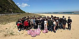 Pulizia spiaggia