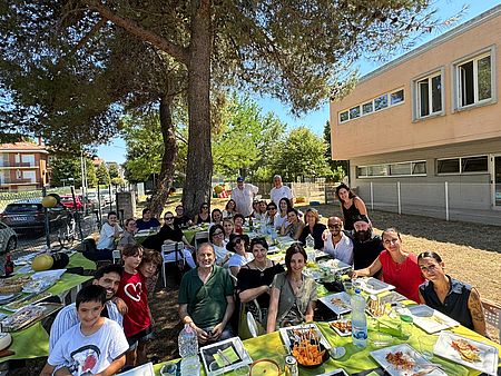 Drago Biancani con personale dell'ATS