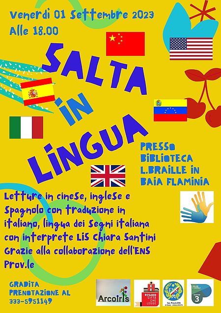 Salta in Lingua 1 settembre