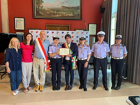 Biancani Belloni Lisotti Muzzini e alcuni dei suoi colleghi