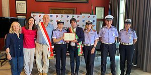 Biancani Belloni Lisotti Muzzini e alcuni dei suoi colleghi