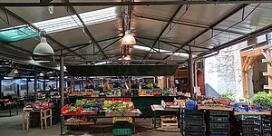 Il Mercato delle Erbe nella corte di palazzo San Domenico