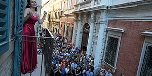 La gazzetta / Concerto dal Balcone