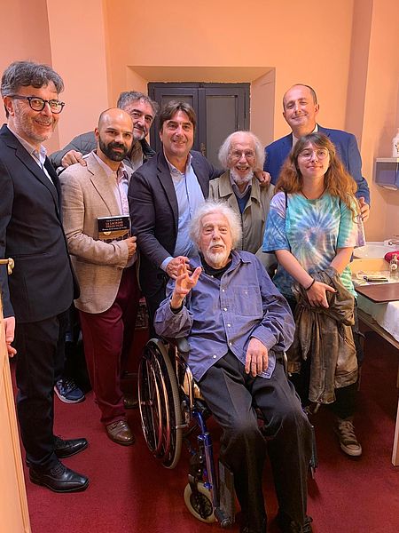 Sindaco con Glauco Mauri