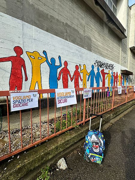 street for kids nel muro