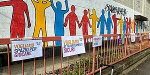 street for kids nel muro