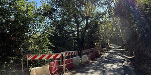 Frana di via Angelo Custode