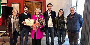 Attestato per l’operosità a Clara Bernardi 