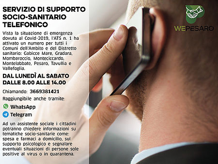 locandina supporto socio sanitario