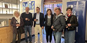 Vimini con organizzatori evento