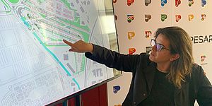 Frenquellucci davanti allo schermo