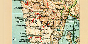 Cartina Istria