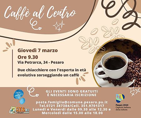 Un caffé al centro 7 marzo