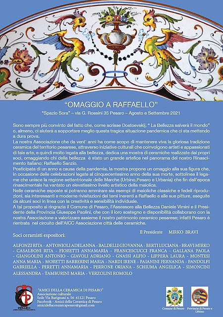 Omaggio a Raffaello locandina
