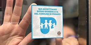 adesivo bonus bambino