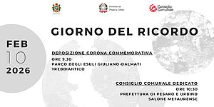 Giorno del Ricordo programma