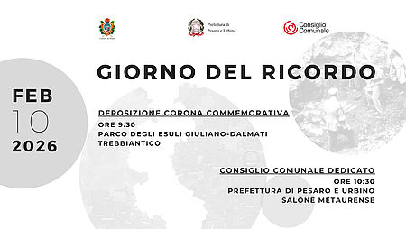 Giorno del Ricordo programma