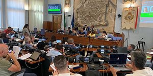 Ricci Assessori e Consiglieri in aula per lavori