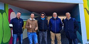 Ricci Belloni e artisti del murales