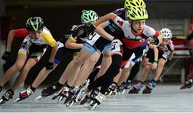 foto campionato pattinaggio velocità