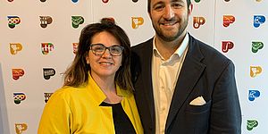 L'assessora Francesca Frenquellucci e il presidente del Consiglio comunale Marco Perugini