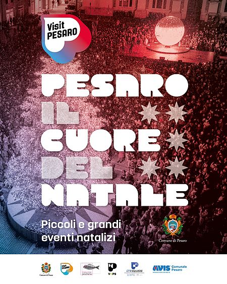 Locandina Pesaro il cuore del Natale Locandina Pesaro il cuore del Natale