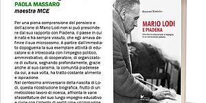 Mario Lodi e Piadena. Locandina