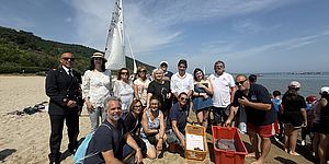 Autorità con Tartaruga Cinzia 