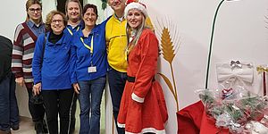 Luca Pandolfi, assessore alla Solidarietà del Comune di Pesro in visita alle strutture "sociali" della città