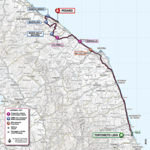 Percorso Giro d'Italia