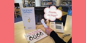 Immagine tratta dalla locandina raffigurante copertine di libri