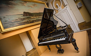 Sala con pianoforte Pleylel