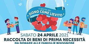 “Giorno del Dono come Lievito”, come partecipare all’iniziativa 