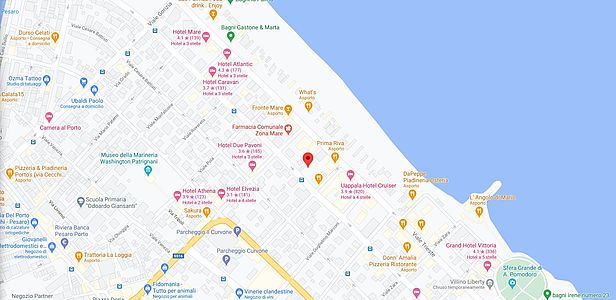 mappa pista polivalente via trento