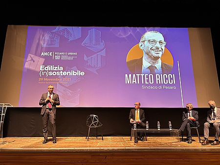 Ricci sul palco