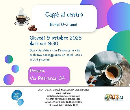 Caffè al centro locandina di Caffè al centro