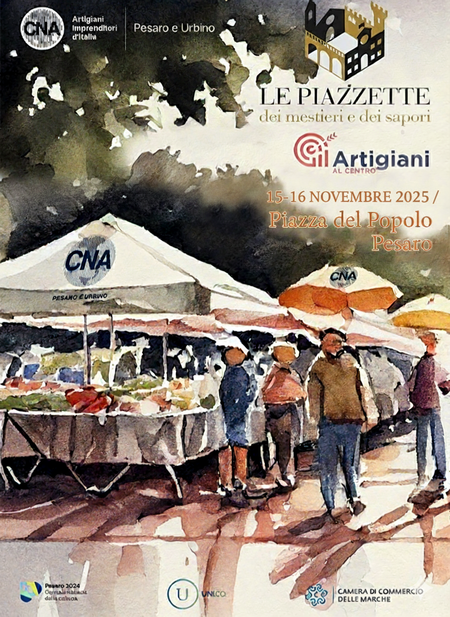 Locandina Piazzette degli artigiani