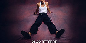 Locandina concerto Mengoni 2025